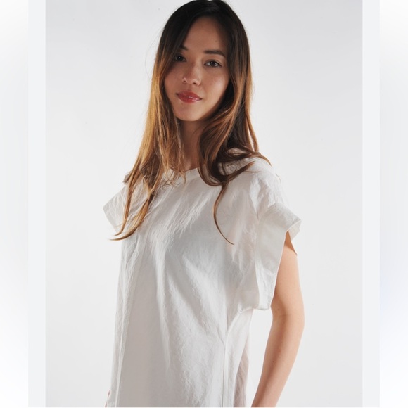 Sofie D’Hoore Ducie Linen Blend Midi Dress in Calcium Sz 40 Large - Picture 2 of 13